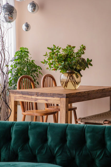 Light Smoke Glass Vase