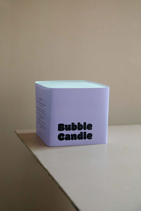 Lilac Bubble Candle