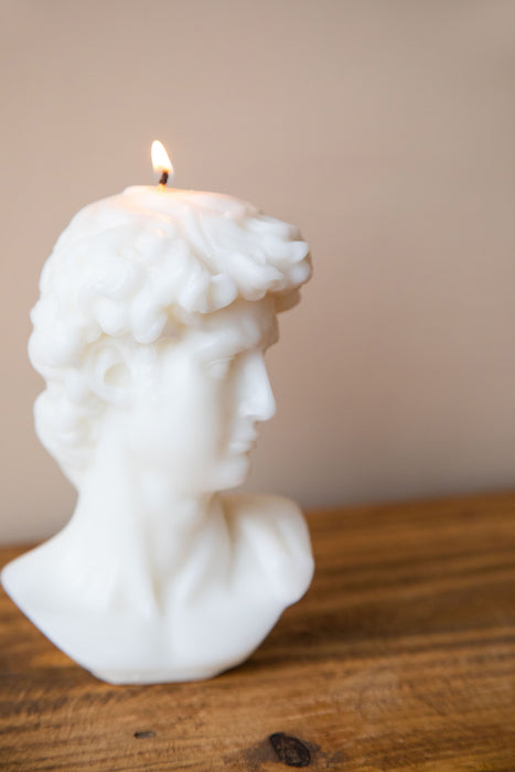 Statue of David Soy Candle