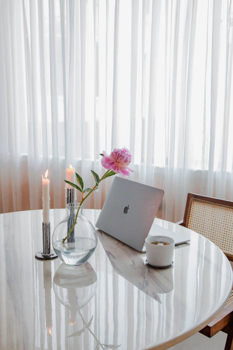 Large Bulb Glass Vase