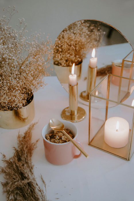 Small Circular Candle Stand