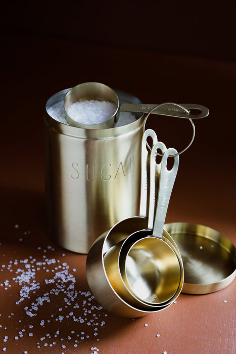 Brass Sugar Canister