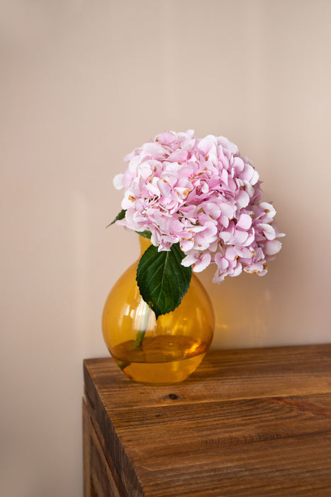 Large Bulb Glass Vase
