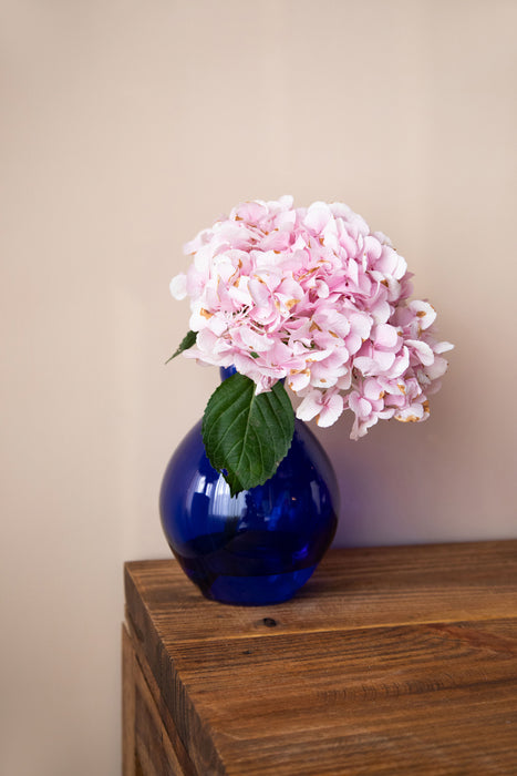 Large Bulb Glass Vase