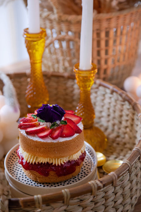 Polka Dot 6" Ceramic Plates