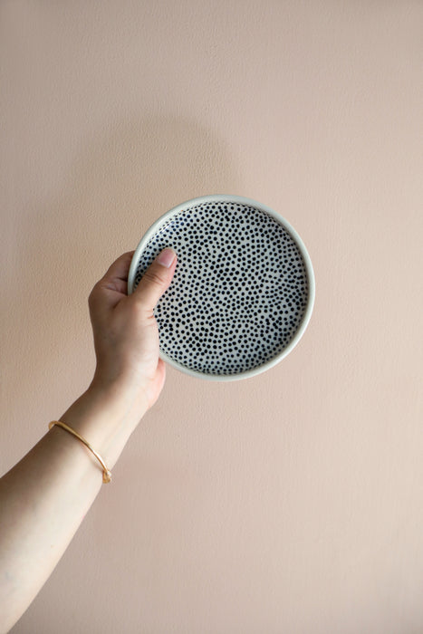 Polka Dot 6" Ceramic Plates