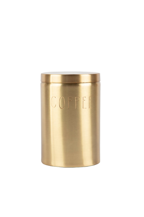 Brass Coffee Canister