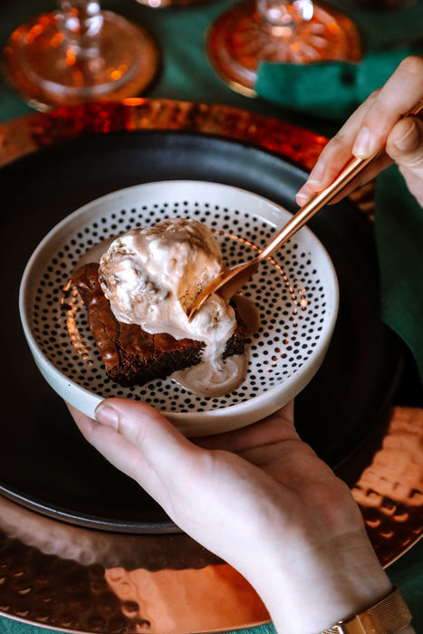 Polka Dot 6" Ceramic Plates