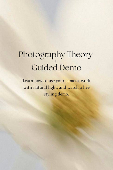 The Art of Slow Photography