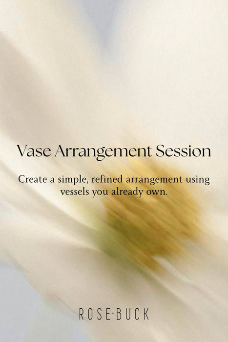 The RoseBuck Floral Workshop - 3rd Edition