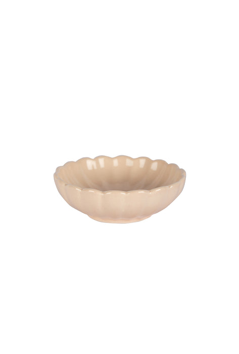 Scallop Nude Small Ceramic Bowls
