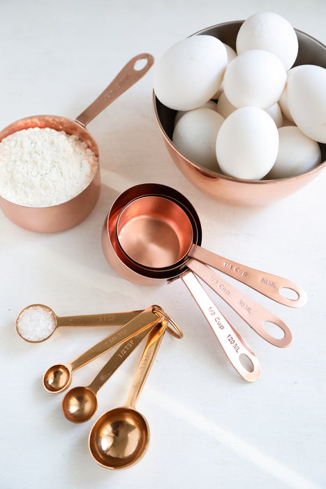 Copper Measuring Cups