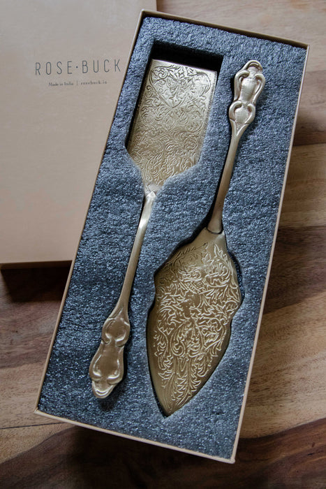 Engraved Server Set