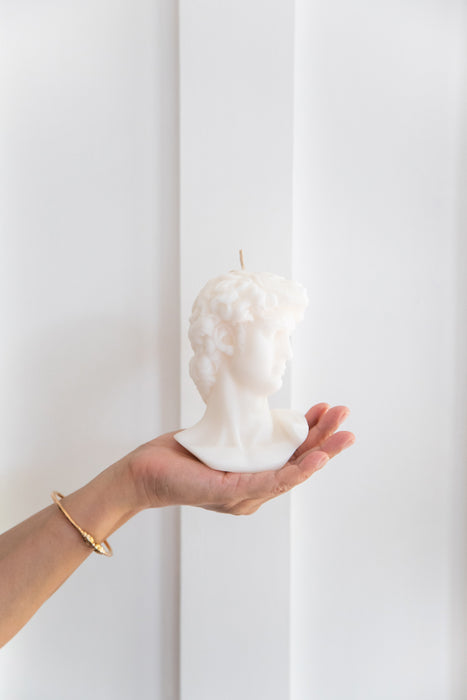 Statue of David Soy Candle