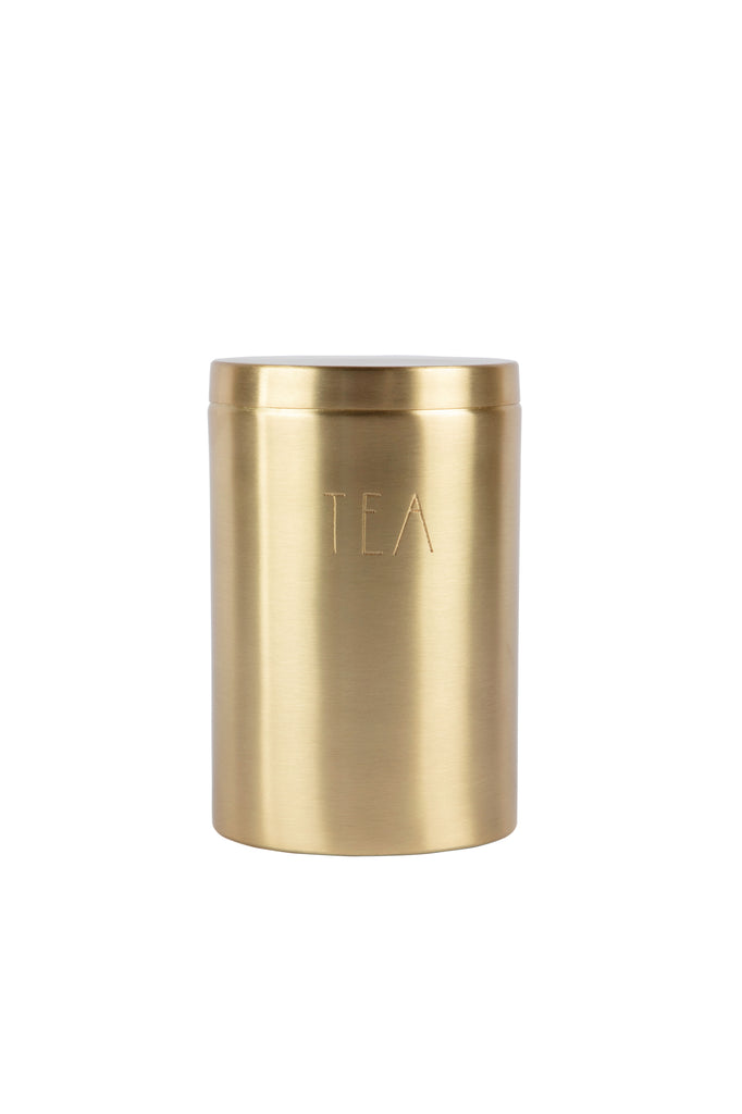 Brass Tea Canister