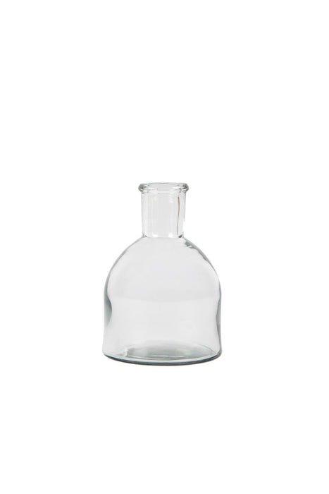 Clear Bell Glass Vase