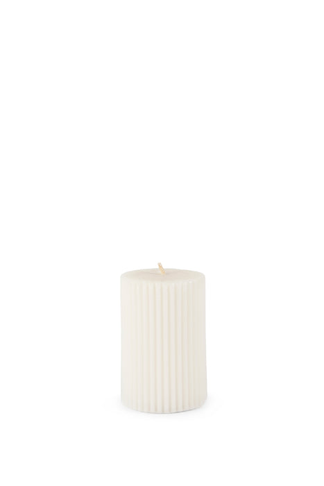 Ribbed Round 3" Soy Candle