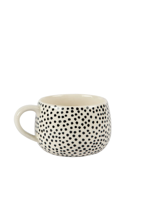Polka Dot Ceramic Mug