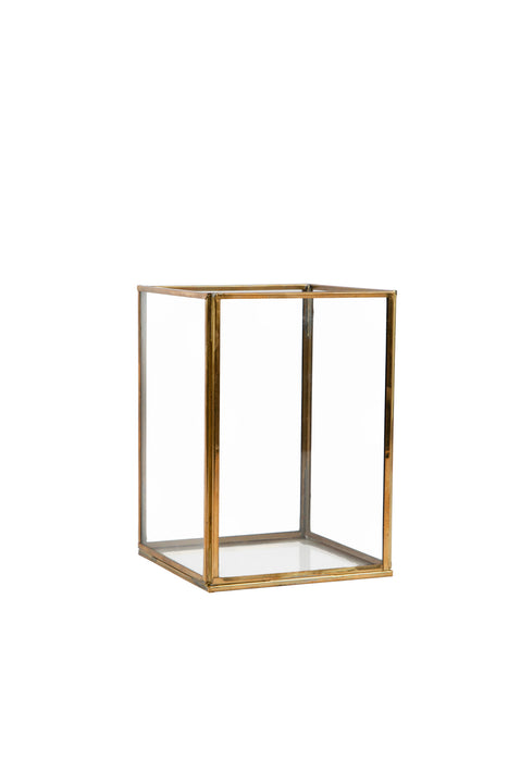 Brass Glass Box