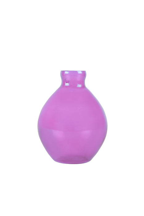 Large Bulb Glass Vase