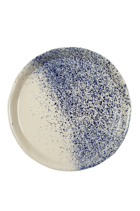 Blue Splatter 10" Ceramic Plates